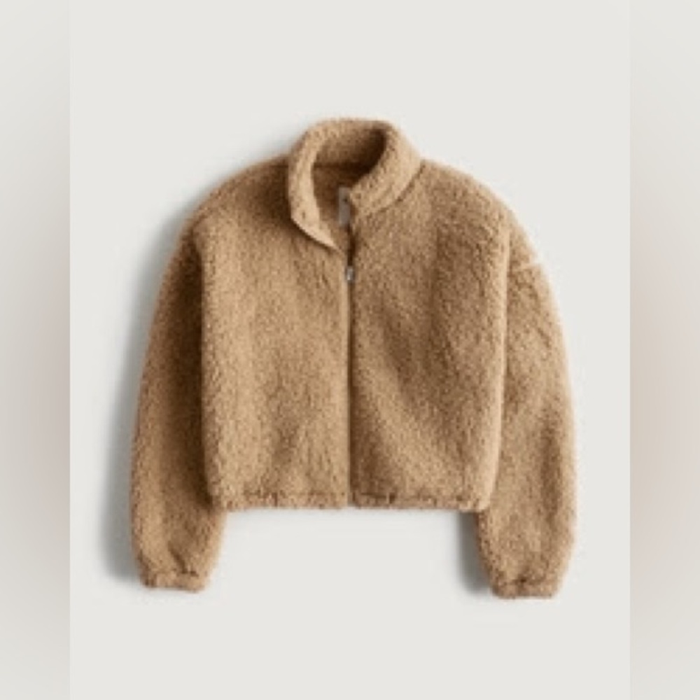 Sherpa Full Zip Sweatshirt